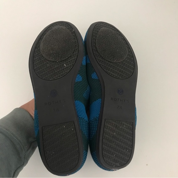 Rothy’s Teal Camo Loafer - Picture 5 of 5